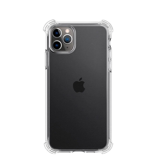 Силіконовий прозорий чохол з захисними бортиками iPhone 11 Pro