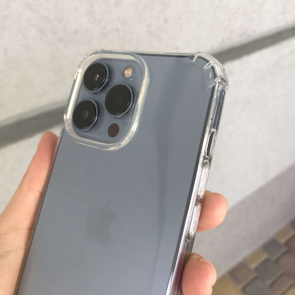 Силіконовий прозорий чохол з захисними бортиками iPhone XR