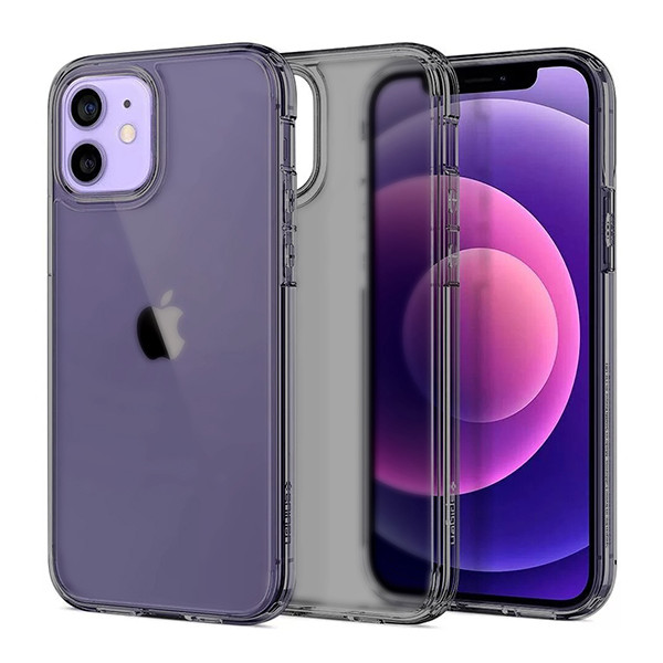 Чорний матовий чохол для iPhone 12/12 Pro Spigen