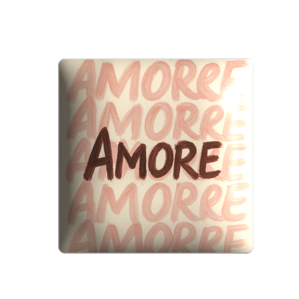 3D стікер "Amor pink"