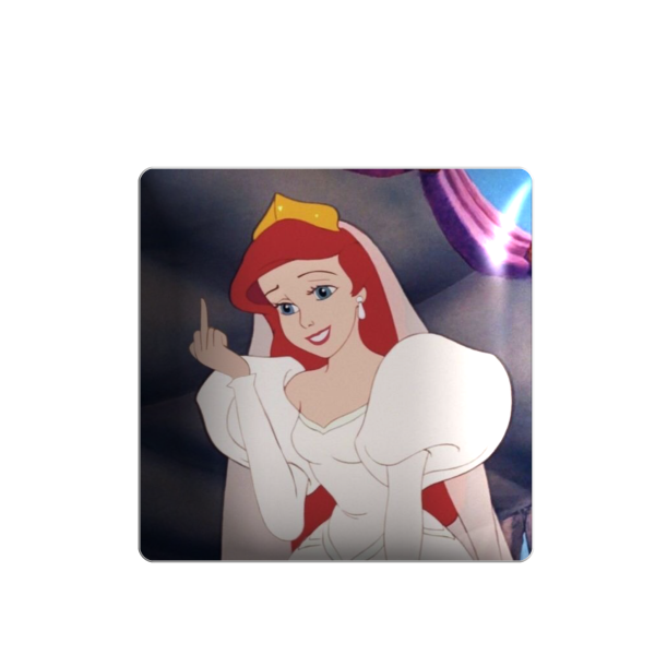 3D sticker "Ariel"