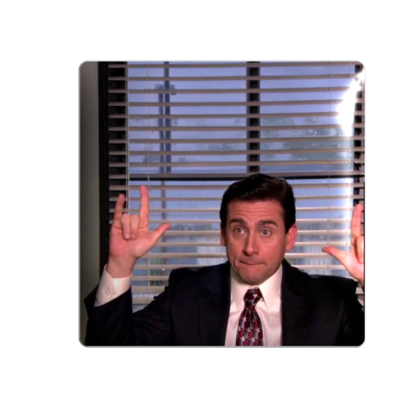 3D стікер "Michael Scott"