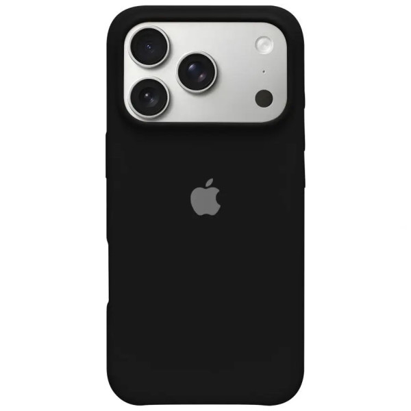 Чохол Full Silicone Case iPhone 17 Pro Max Black