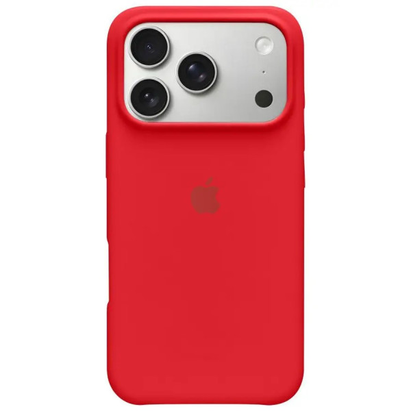 Чохол Full Silicone Case iPhone 17 Pro Max Red