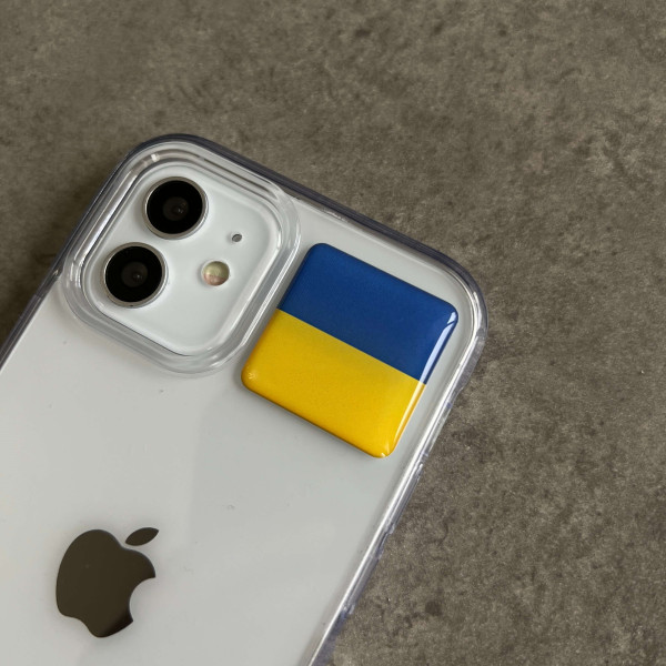 3D sticker "Flag of Ukraine"