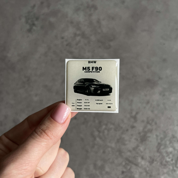 3D стікер "BMW M5 F90"