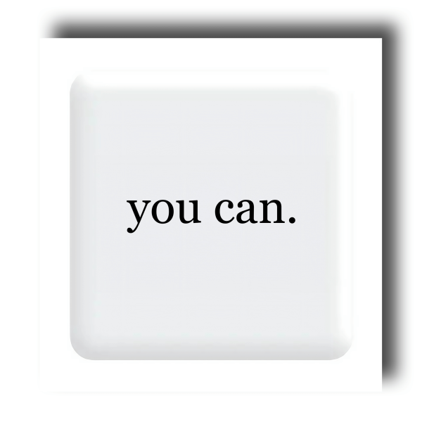 3D стікер "You can"