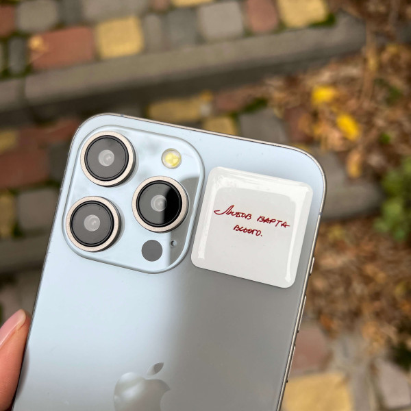 3D sticker "Love is worth everything"