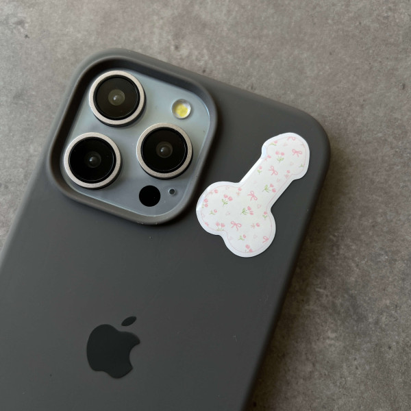 3D sticker "White dick"
